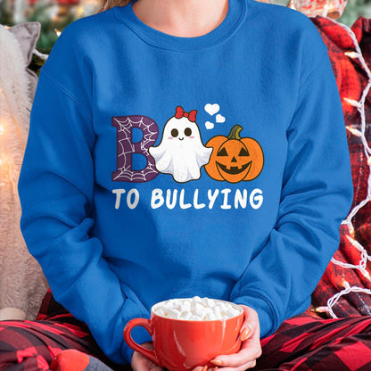 Hallowen Shirts for Family, Funny hallowen shirts, Hallowen Unisex T-Shirt/Hoodie/Sweatshirt HLT00 - Unity Day Orange Girls Funny Halloween Boo To Bullying T-Shirt