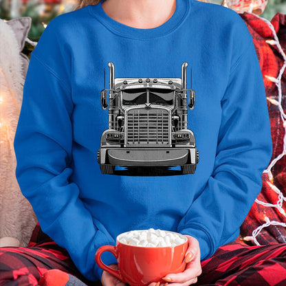 Best Truck Driver Life Shirt, Funny Trucker UnisexT-Shirt/Hoodie/Sweatshirt HLT00 - Semi Truck Driver T-Shirt, Men, Brown, Large