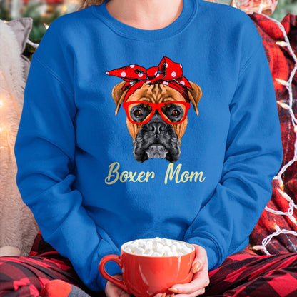 Dog Love Shirt, Dog Lover Gift T-Shirt/Hoodie/Sweatshirt HLT00 - Boxer Mom Dogs Mothers Day Dog Lovers Gifts For Women T-Shirt