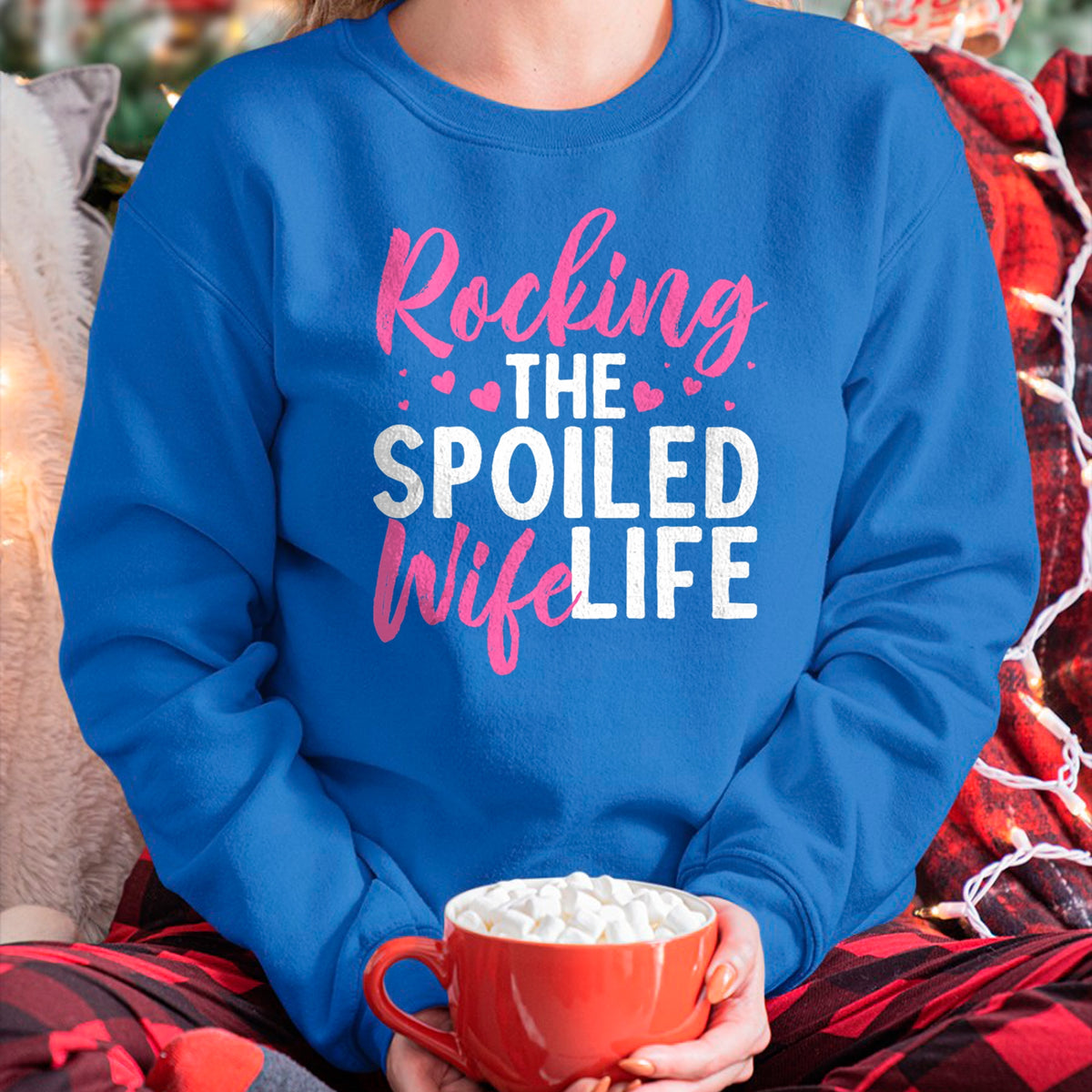 Best Wife Shirt, Wife and Husband Unisex T-Shirt/Hoodie/Sweatshirt HLT00 - Gift for wife T shirt, spoiled wife   Funny Spoiled Wife Art For Women Husband Spoiled Wife Life Tan (1)