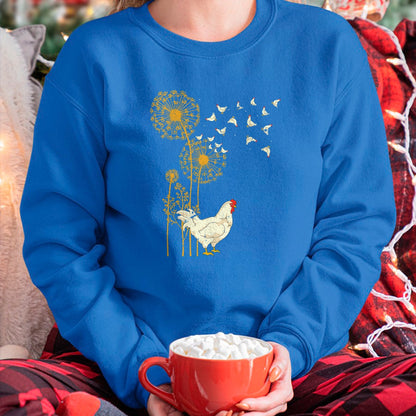 Best Farmer Life Shirt, Funny Farmer UnisexT-Shirt/Hoodie/Sweatshirt HLT00 - Farmer Poultry Bird Flower Farm Animal Dandelion Chicken T-Shirt Small