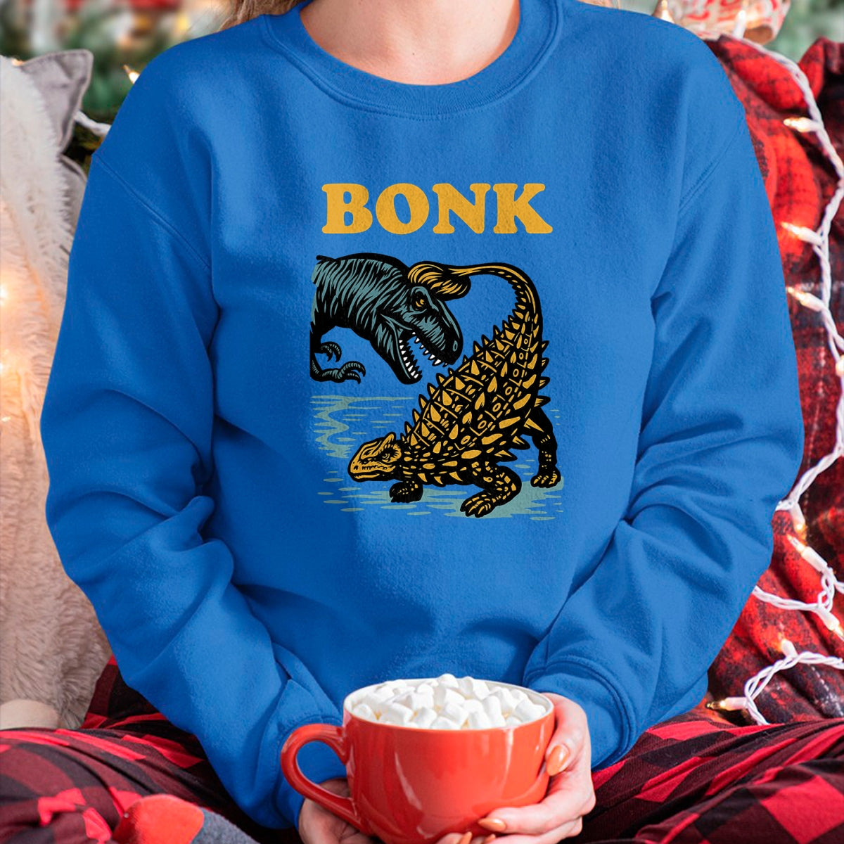 Best Dinosaur Lover Shirt, Funny Dinosaur UnisexT-Shirt/Hoodie/Sweatshirt HLT00 - Bonk Dinosaur Funny Prehistoric Humor Design T-Shirt