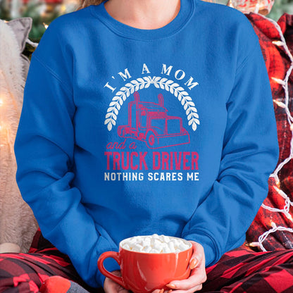 Best Truck Driver Life Shirt, Funny Trucker UnisexT-Shirt/Hoodie/Sweatshirt HLT00 - Truck Driver Mom Funny Cool Trucker Mother Gift T-Shirt