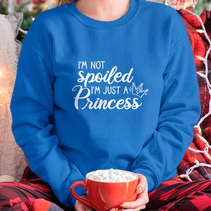 Best Wife Shirt, Wife and Husband Unisex T-Shirt/Hoodie/Sweatshirt HLT00 - I'm Not Spoiled I'm Just A Princess T-Shirt
