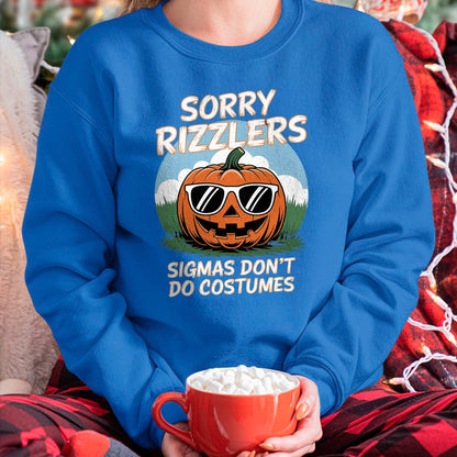 Hallowen Shirts for Family, Funny hallowen shirts, Hallowen Unisex T-Shirt/Hoodie/Sweatshirt HLT00 - Sigmas Don't Do Costumes gen alpha Funny Halloween Costumes T-Shirt