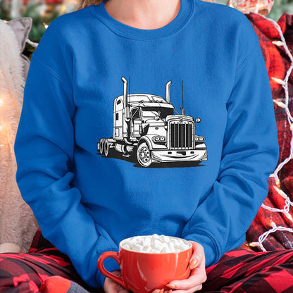 Best Truck Driver Life Shirt, Funny Trucker UnisexT-Shirt/Hoodie/Sweatshirt HLT00 - Semi Truck Driver T-Shirt (2)