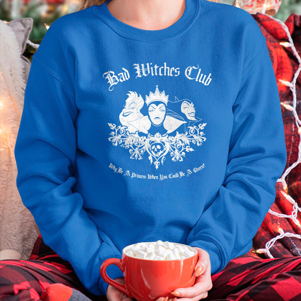 Best Wife Shirt, Wife and Husband Unisex T-Shirt/Hoodie/Sweatshirt HLT00 - Disney Villains Bad Witches Club Group Shot Vintage T-Shirt