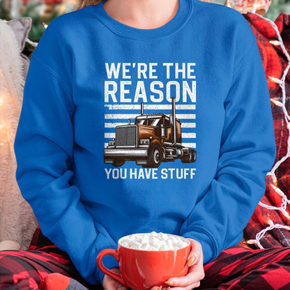 Best Truck Driver Life Shirt, Funny Trucker UnisexT-Shirt/Hoodie/Sweatshirt HLT00 - Funny Trucker Design For Men Women Semi Truck Driver Lover T-Shirt