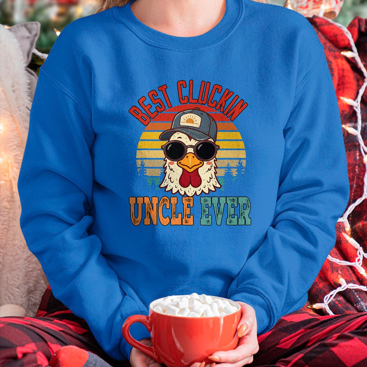 Best Farmer Life Shirt, Funny Farmer UnisexT-Shirt/Hoodie/Sweatshirt HLT00 - Vintage Best Cluckin Uncle Ever Chicken Father's Day Farmer T-Shirt