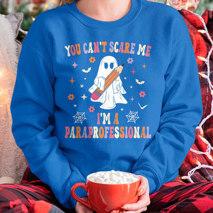 Hallowen Shirts for Family, Funny hallowen shirts, Hallowen Unisex T-Shirt/Hoodie/Sweatshirt HLT00 - You Can't Scare Me I'm A Paraprofessional Parapro Halloween T-Shirt