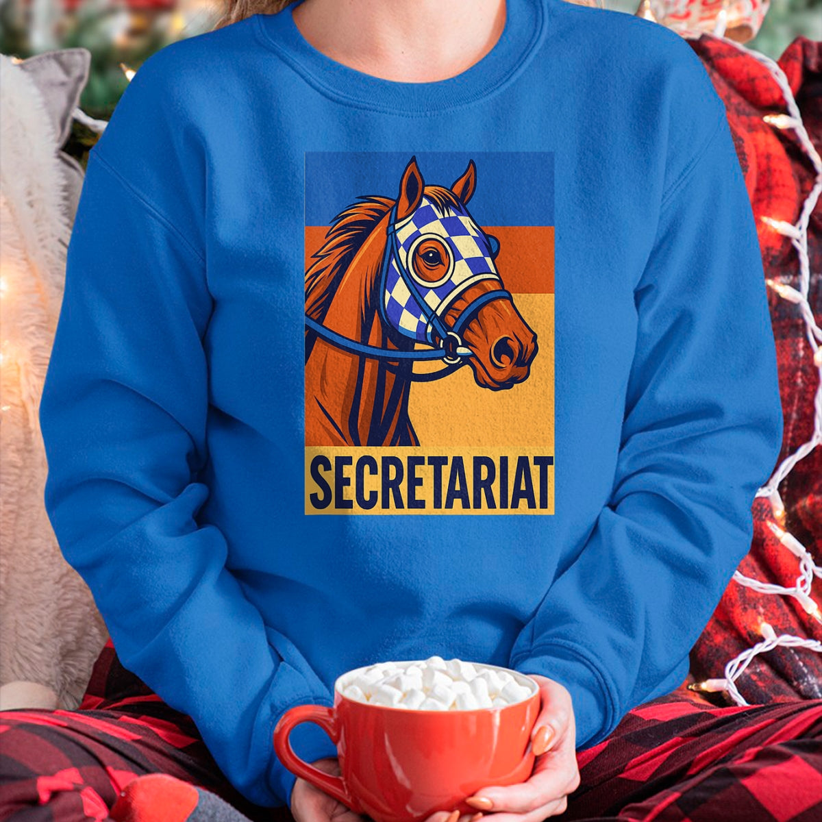 Best Horse Lover Shirt , Funny Horse UnisexT-Shirt/Hoodie/Sweatshirt HLT00 - Secretariat Horse, Horse Racing, Del Mar, Santa Anita, Horse T-Shirt