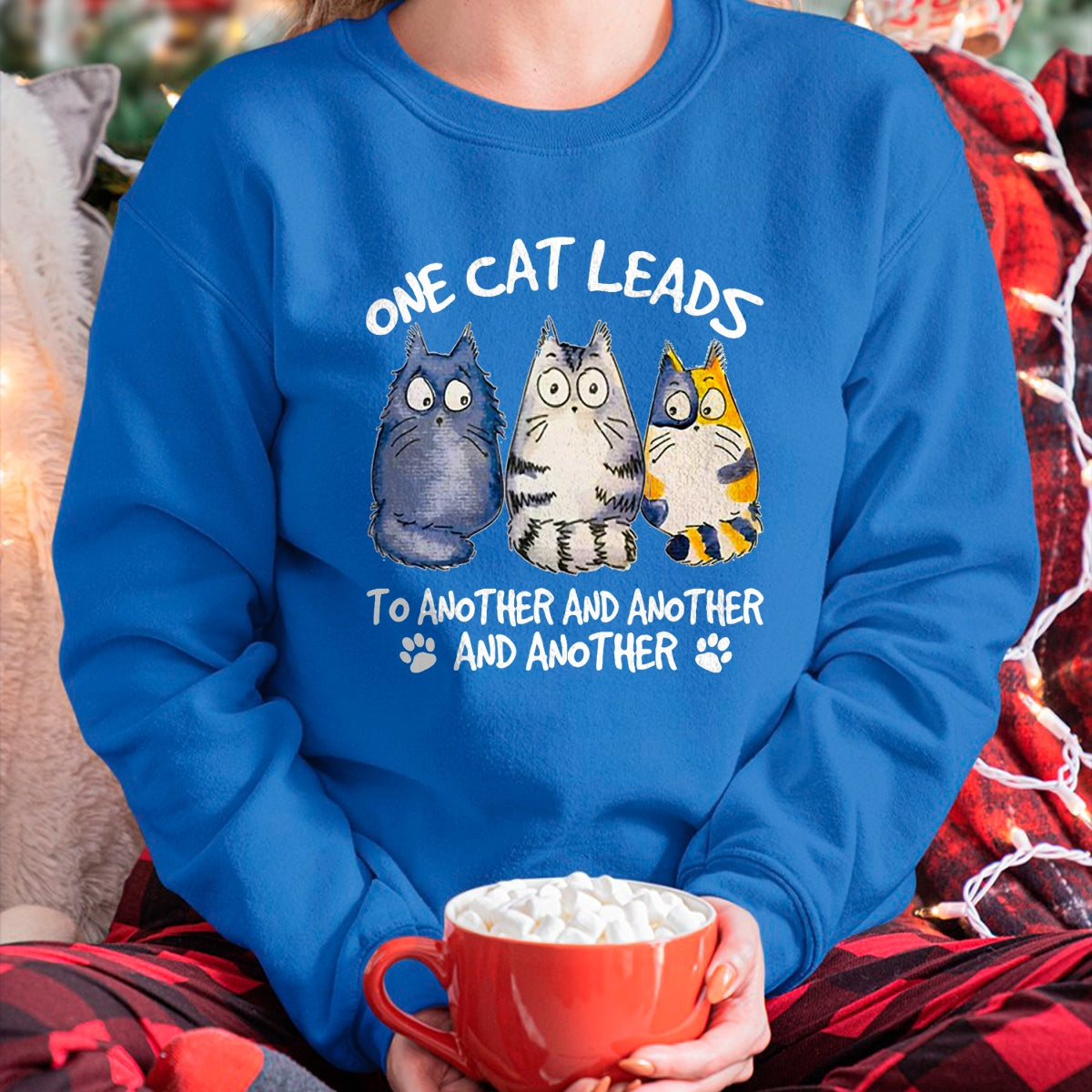 Cat Love Shirt, Funny Cat Lover Gift UnisexT-Shirt/Hoodie/Sweatshirt HLT00 - Funny Cat Design Cat Lover Kitten Cat T-Shirt