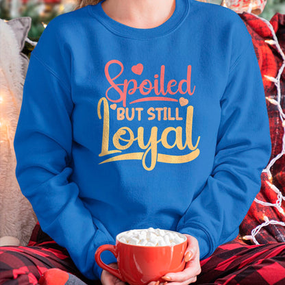 Best Wife Shirt, Wife and Husband Unisex T-Shirt/Hoodie/Sweatshirt HLT00 - Gift for wife T shirt, spoiled wife   Spoiled Wife Spoiled But Still Loyal Premium T-Shirt (2)