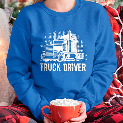 Best Truck Driver Life Shirt, Funny Trucker UnisexT-Shirt/Hoodie/Sweatshirt HLT00 - Truck Driver T-Shirt (7)