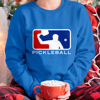 Funny Pickleball Shirt, Pickleball Lover Unisex T-Shirt/Hoodie/Sweatshirt HLT00 - Pickleball Long Sleeve T-Shirt Major Leagues