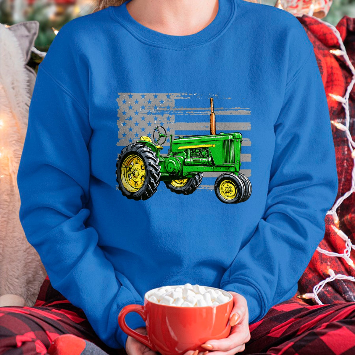 Best Farmer Life Shirt, Funny Farmer UnisexT-Shirt/Hoodie/Sweatshirt HLT00 - Patriotic Farm Tractor America US Flag American Farmer T-Shirt