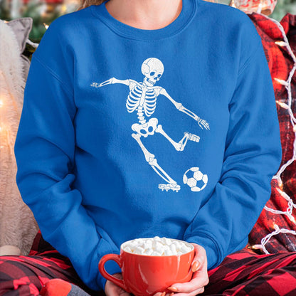 Hallowen Shirts for Family, Funny hallowen shirts, Hallowen Unisex T-Shirt/Hoodie/Sweatshirt HLT00 - Soccer Skeleton Halloween Men Boys Soccer Player Halloween T-Shirt