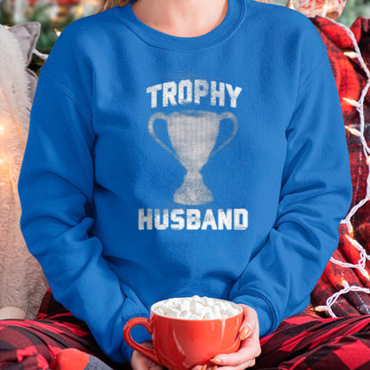 Best Wife Shirt, Wife and Husband Unisex T-Shirt/Hoodie/Sweatshirt HLT00 - Cool Vintage Style Trophy Husband Spouse T-Shirt Valentines T-Shirt