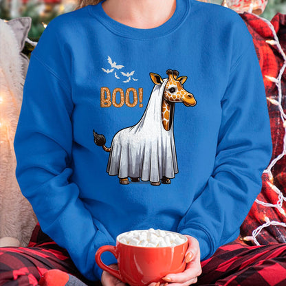 Hallowen Shirts for Family, Funny hallowen shirts, Hallowen Unisex T-Shirt/Hoodie/Sweatshirt HLT00 - Cute Giraffe Boo Halloween Costume Zoo Lover T-Shirt