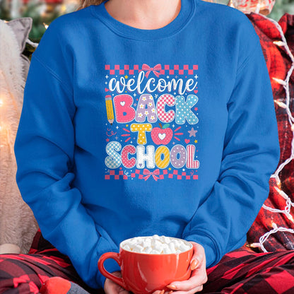 Best Student Shirt, Funny Back To School UnisexT-Shirt/Hoodie/Sweatshirt HLT00 - Welcome Back to School Happy First Day of School Teacher Kid T-Shirt