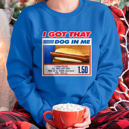 Cute Capybara Shirt, Funny Capybara Unisex T-Shirt/Hoodie/Sweatshirt HLT00 - Retro Vintage I Got that Dog in Me Funny Hotdog Men Women T-Shirt