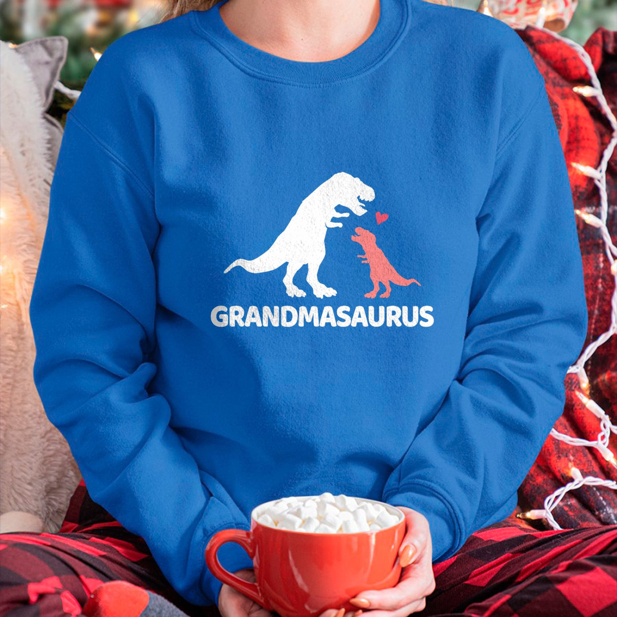 Best Grandma Shirt, Proud Grandma Unisex T-Shirt/Hoodie/Sweatshirt HLT00 - Grandmasaurus grandma dinosaur T-Shirt