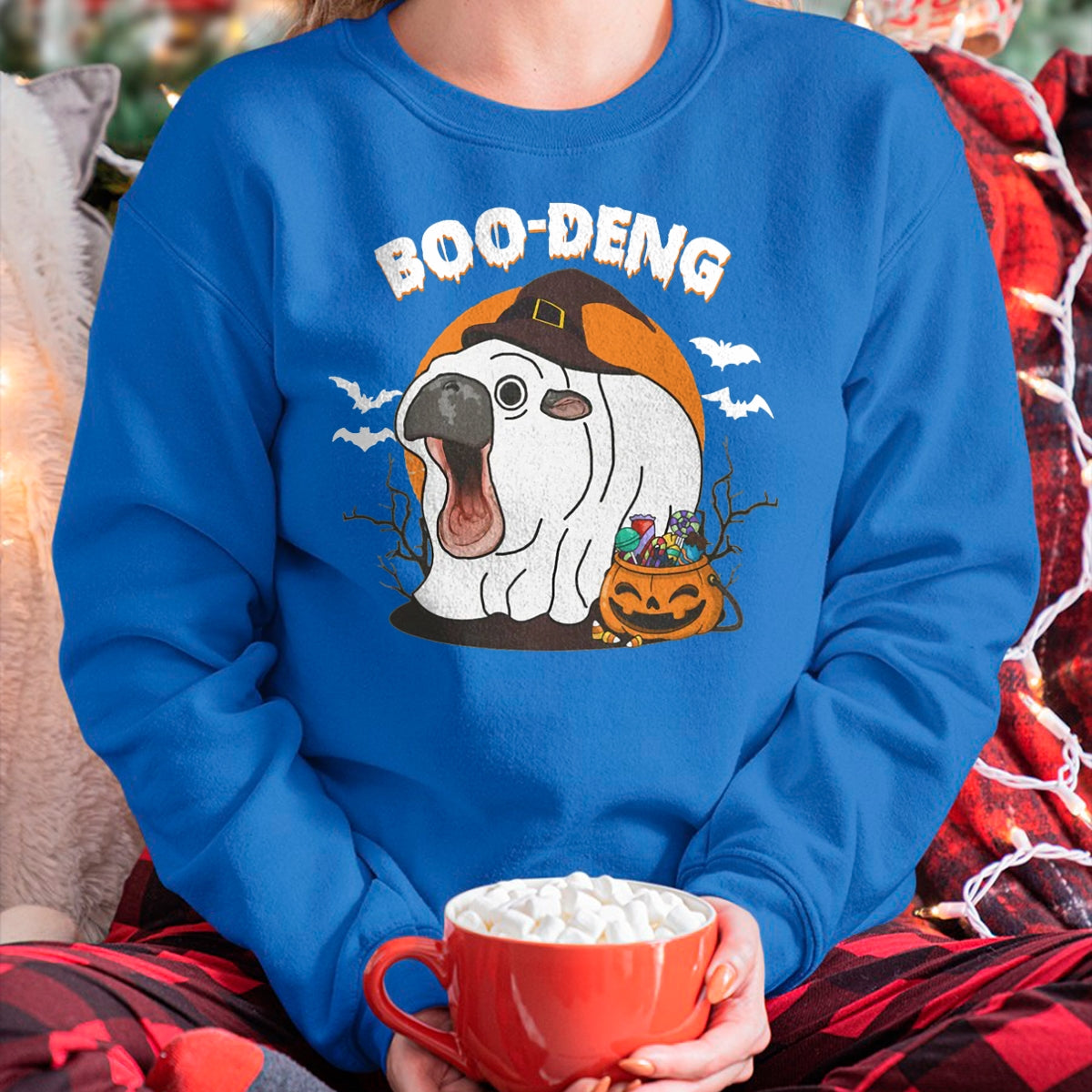 Hallowen Shirts for Family, Funny hallowen shirts, Hallowen Unisex T-Shirt/Hoodie/Sweatshirt HLT00 - Boo Deng Funny Moo Deng Halloween T-Shirt