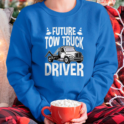 Best Truck Driver Life Shirt, Funny Trucker UnisexT-Shirt/Hoodie/Sweatshirt HLT00 - Tow Truck Driving Student - Future Tow Truck Driver Gifts T-Shirt