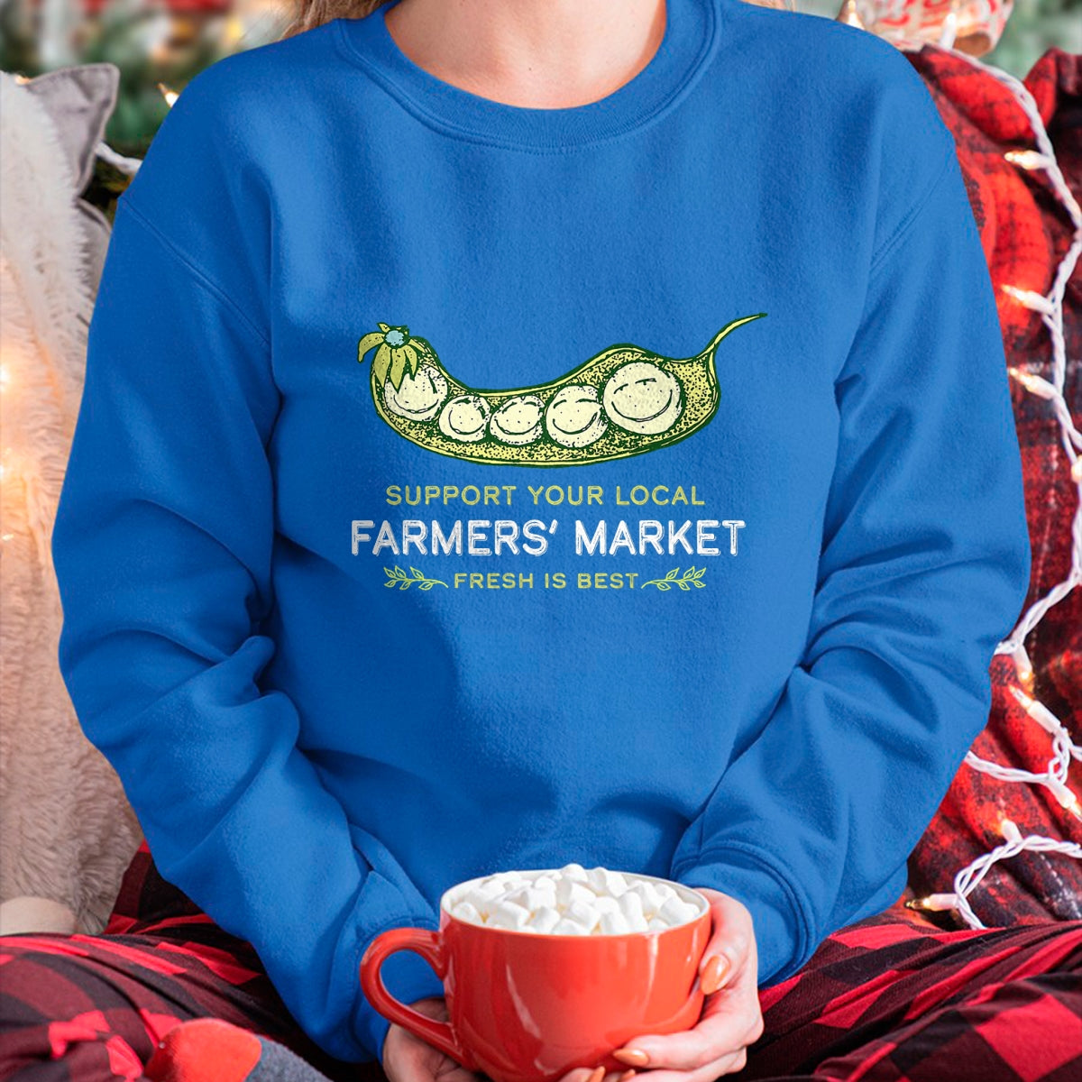 Best Farmer Life Shirt, Funny Farmer UnisexT-Shirt/Hoodie/Sweatshirt HLT00 - Support Your Local Outdoor Farmers' Market Funny Graphic T-Shirt