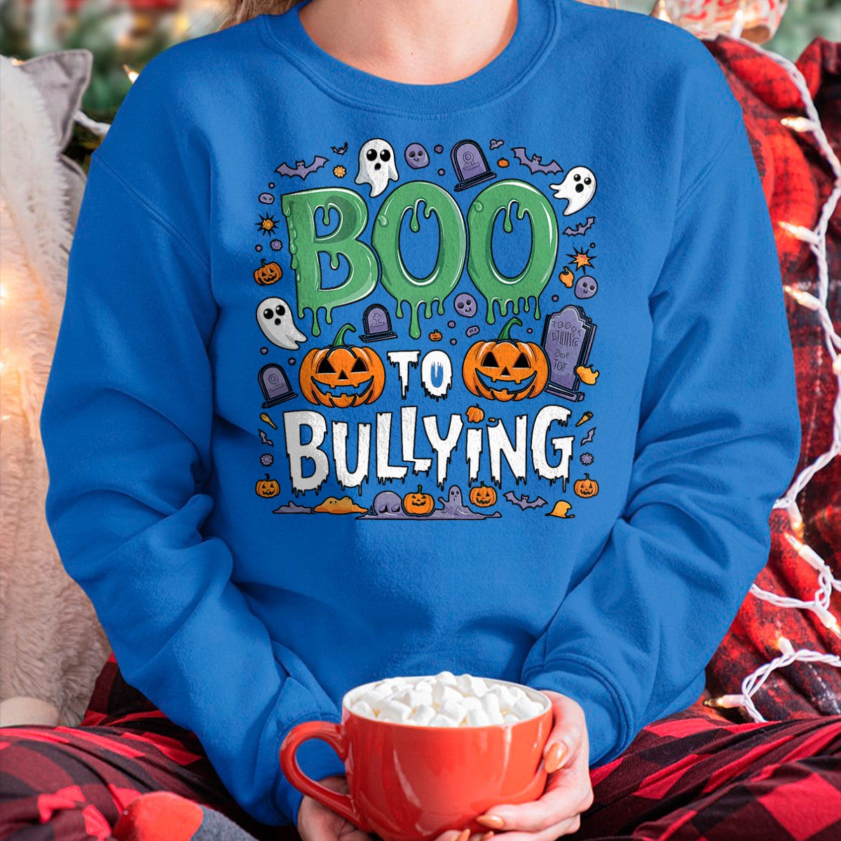 Hallowen Shirts for Family, Funny hallowen shirts, Hallowen Unisex T-Shirt/Hoodie/Sweatshirt HLT00 - Boo Anti Bullying Funny Halloween Orange Unity Day Boys T-Shirt