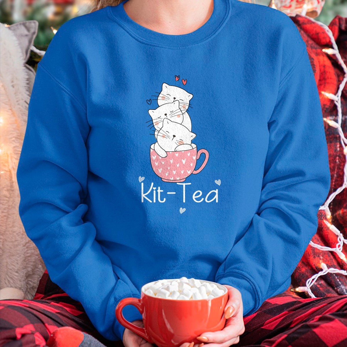Cat Love Shirt, Funny Cat Lover Gift UnisexT-Shirt/Hoodie/Sweatshirt HLT00 - Kit Tea Gift Cat Lover Gift Funny Animal Love T-Shirt Cool T-Shirt