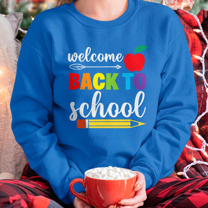 Best Student Shirt, Funny Back To School UnisexT-Shirt/Hoodie/Sweatshirt HLT00 - Welcome Back to School T-Shirt