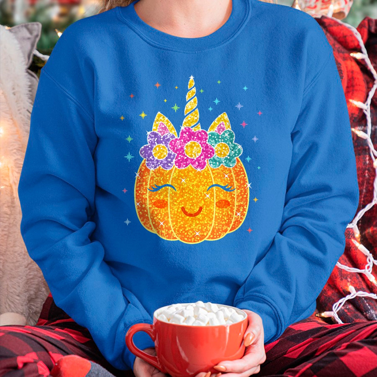 Hallowen Shirts for Family, Funny hallowen shirts, Hallowen Unisex T-Shirt/Hoodie/Sweatshirt HLT00 - Cute Unicorn Pumpkin Halloween Costume for Girl Kids Toddler T-Shirt