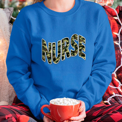 Funny Nurse Shirt, Nurse Unisex T-Shirt/Hoodie/Sweatshirt HLT00 - Nurses Camouflage Nurse T-Shirt
