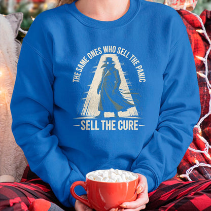 Best Doctor Shirt, Funny Doctor UnisexT-Shirt/Hoodie/Sweatshirt HLT00 - Plague Doctor Sell The Panic T-Shirt