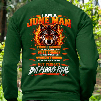 JUNE – NOT PERFECT BUT ALWAYS REAL , WOLF SHIRT - FOR MAN - TLEE06 (SKU2610-56-06)
