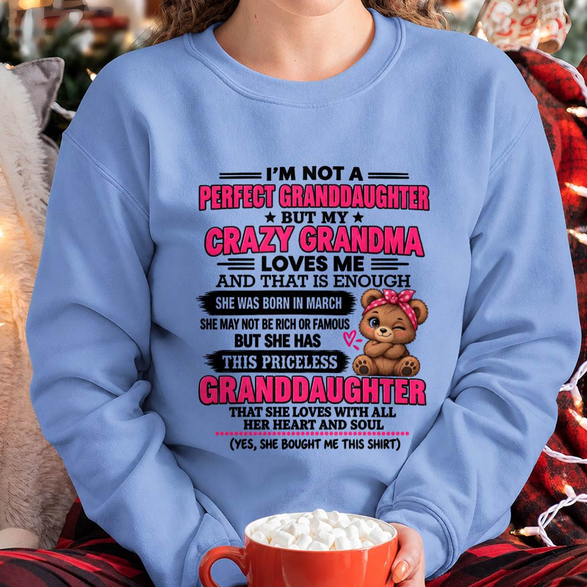 MARCH - GRANDMA & PRICELESS GRANDDAUGHTER - FROM GRANDMA - TLEE03 (SKU2609-124-03)