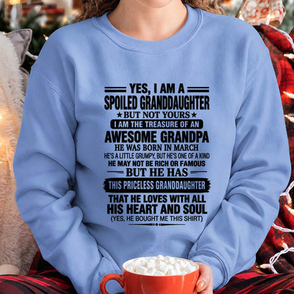 MARCH GRANDPA & SPOILED GRANDDAUGHTER - FROM GRANDPA - TLEE03 (SKU2609-158-03)