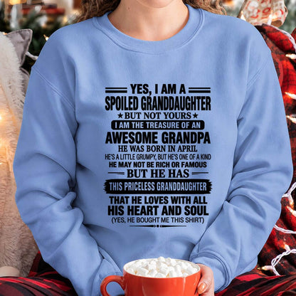 APRIL GRANDPA & SPOILED GRANDDAUGHTER - FROM GRANDPA - TLEE04 (SKU2609-158-04)