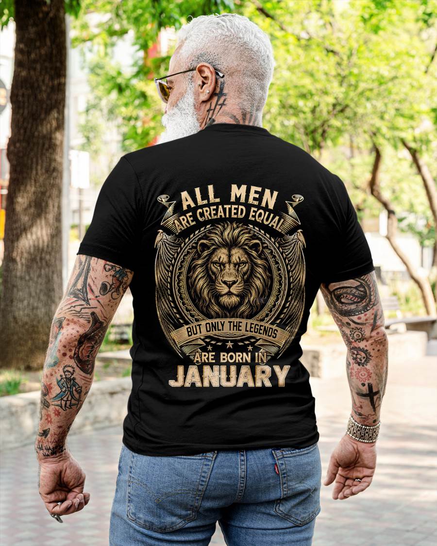 JANUARY BORN LEGEND SHIRT – LION KING - FOR MAN - TLEE01 (SKU2606-177-01)