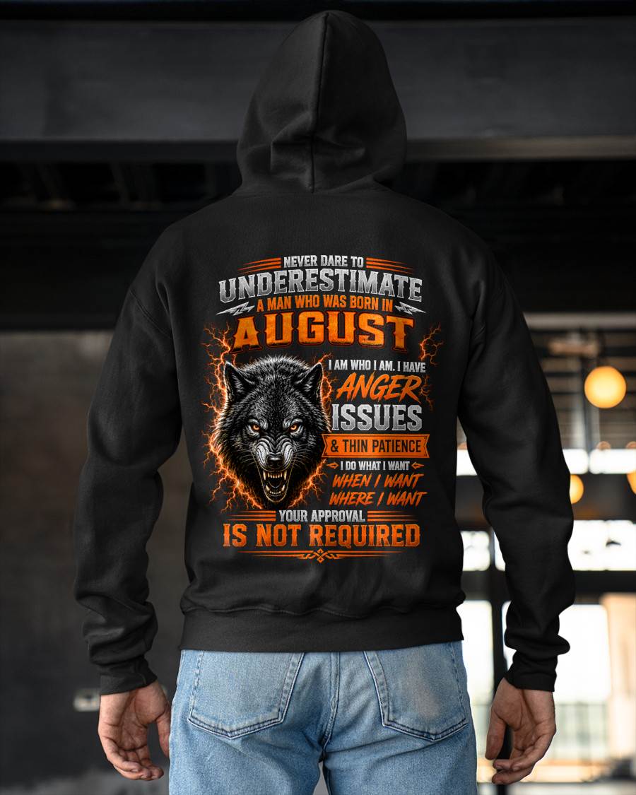 AUGUST MAN I DO WHAT I WANT SHIRT - FOR MAN - TLEE08 (SKU2608-244-08)