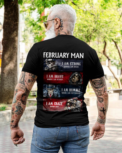 FEBRUARY MAN SKULL - FOR MAN - TLEE02 (SKU2607-304-02)