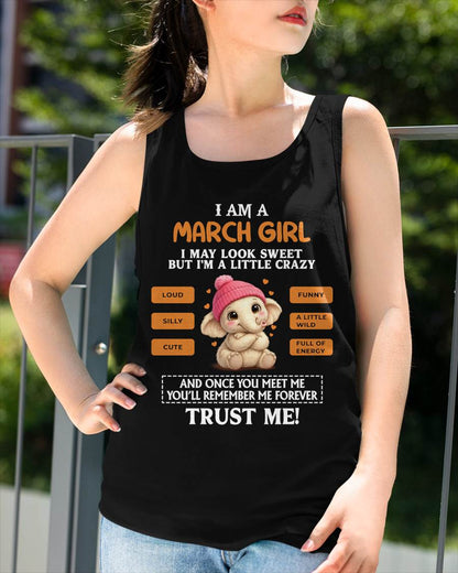 MARCH GIRL - SWEET, LOUD, AND A LITTLE WILD WITH AN UNFORGETTABLE VIBE - FOR WOMEN - TLEE03 (SKU2603-202-03)