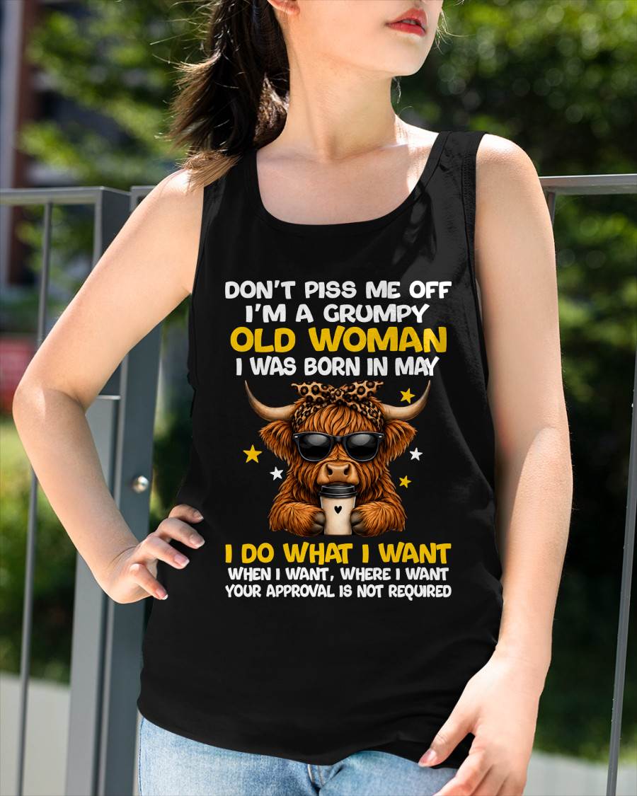 MAY BORN WOMAN FUNNY SHIRT - FOR WOMEN - TLEE05 (SKU2607-217-05)