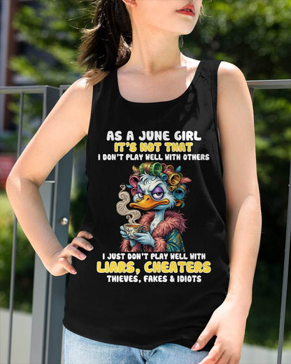 AS A JUNE GIRL, I PLAY NICE BUT SELECTIVELY - FOR WOMEN - TLEE06 (SKU2604-29-06)