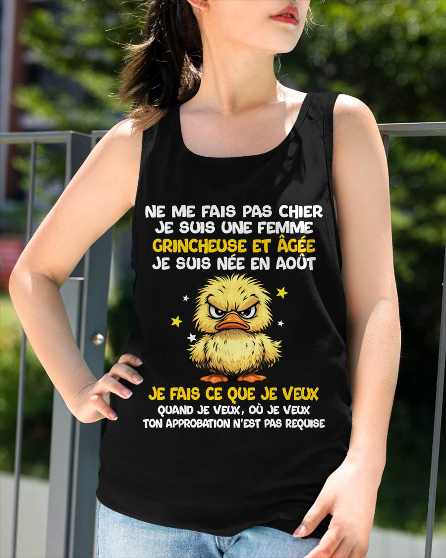 JE SUIS UNE FILLE D’AOÛT - POUR FEMME - TLEE08 (SKU2604-119-08)