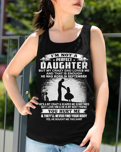 DAD BORN IN SEPTEMBER AND DAUGHTER BEST FRIENDS - FROM DAD - TLEE09 (SKU2605-166-09)