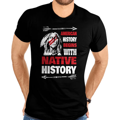 Native American T-Shirts, Vintage Native American Unisex T-Shirt/Hoodie/Sweatshirt HLT00 - History Native American T-Shirt (1)