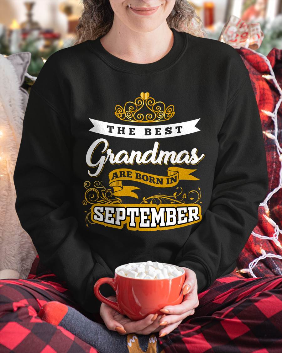 SEPTEMBER GRANDMAS ARE THE BEST - FOR WOMEN - TLEE09 (SKU2605-238-09)