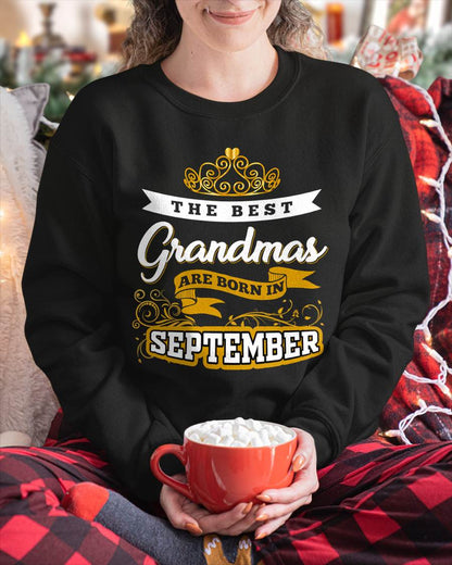 SEPTEMBER GRANDMAS ARE THE BEST - FOR WOMEN - TLEE09 (SKU2605-238-09)